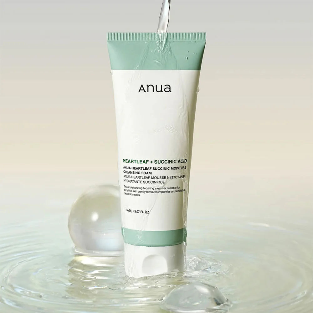 ANUA Heartleaf Succinic Moisture Cleansing Foam