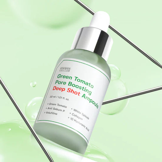 SUNGBOON EDITOR Green Tomato Pore Boosting Deep Shot Ampoule