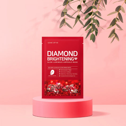 SBM Diamond Brightening Glow Luminous Ampoule Mask (4ea)