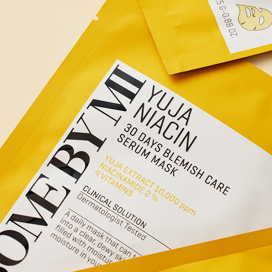 SBM Yuja Niacin 30 Days Blemish Care Serum Mask (4ea)