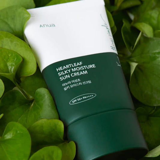 ANUA Heartleaf Silky Moisture Sunscreen