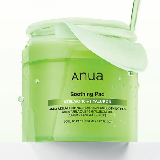 ANUA Azelaic Acid 10 Hyaluron Redness Soothing Pad (90ea)