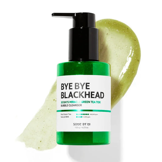 SBM Bye-Bye Blackhead 30 Days Miracle Green Tea Tox Bubble Cleanser