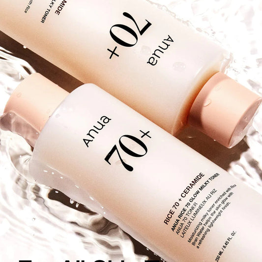 ANUA Rice 70 Glow Milky Toner