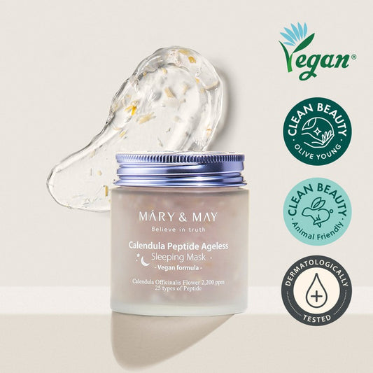 MARY&MAY Calendula Peptide Ageless Sleeping Mask