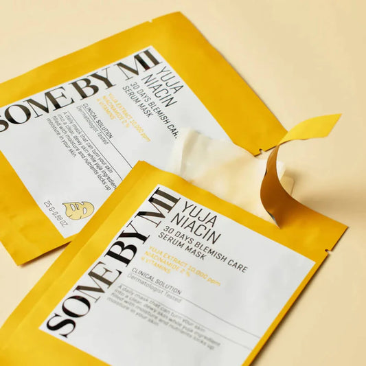SBM Yuja Niacin 30 Days Blemish Care Serum Mask (4ea)